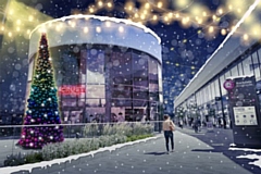 The switch-on will be held at Rochdale Riverside for the first time