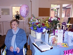 Jane Marsden celebrated her 100th birthday on 26 May 2021