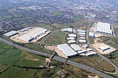 Aerial photo of Kingsway Business Park