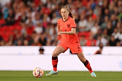 Keira Walsh during a FIFA Women's World Cup 2023 Qualifier last month