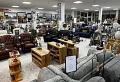 The furniture lot at Simpsons Furniture