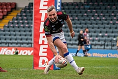 McNally scored two tries against Oldham