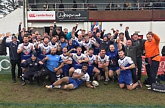 The Mayfield team pictured after victory against Cornwall in the second round
