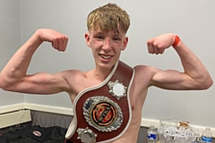 England Muay Thai Champion Whitworth Community High School student Finlay Hudson
