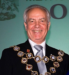 The late Robin Parker during his mayoral year