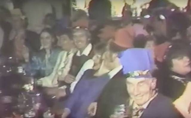 Littleborough Trades Hall Club, New Year's Eve 1985.