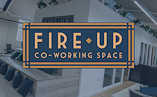 Fire Up Co-working Space  Logo