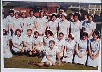 Hi , I have now fully retired after 50yrs in the NHS,  I am still seeking a photograph from my cadet years, however this photograph was sent to me , it's from 1976 when we started our Enrolled training. Anita OBrien and Christine Donohue both on the photo