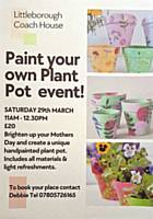 Paint your own plant pot