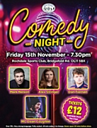 Comedy Night at Rochdale Sports Club