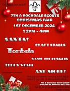 7th A Rochdale Scouts Christmas Fair Fundraiser 