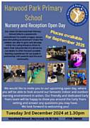 Nursery & Reception Open Day