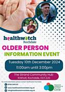 Older Person 'Keep Warm, Keep Well' Information event.