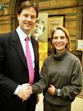 Nick Clegg MP and Councillor Wera Hobhouse