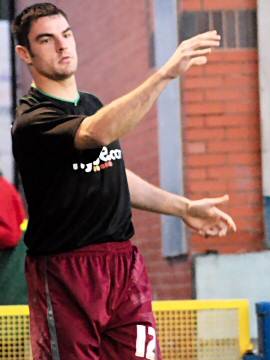 Former Dale keeper Matthew Gilks, now second choice at Norwich, warms up on the touchline