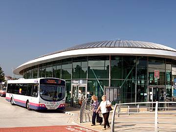 Photograph of Middleton's new bus station