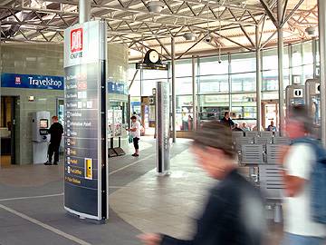 Photograph of Middleton's new bus station