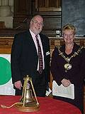 John Kay, NSPCC Business Group & Mayor of Rochdale, Councillor Jean Hornby 