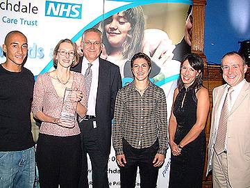 Winners of the 'Going for Gold' Outstanding Service Awards