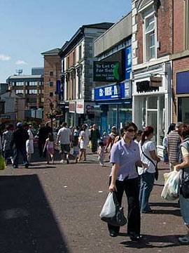 Yorkshire Street, Rochdale Town Centre's main shopping street, has fallen behind its neighbouring competitors.