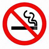 No smoking sign