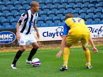 Young Joe Thompson struggled to make an impact as a second half substitute