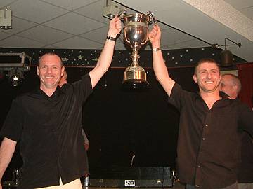 Division 2 Winners: Three Terriers - S Greenall & A Renney. 