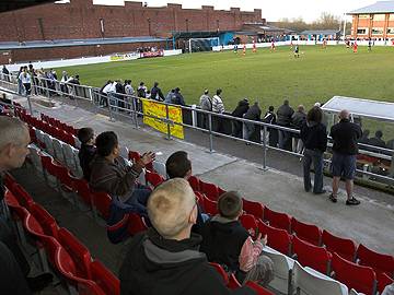 The View From The Stand At The County Ground, Leyland