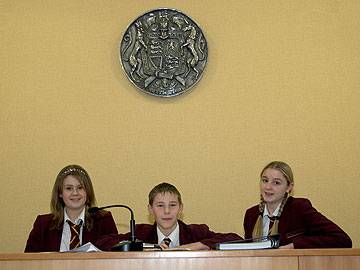 The three Siddal Moor magistrates: Charlotte Rothwell, Adam Watson and Amber Whittaker