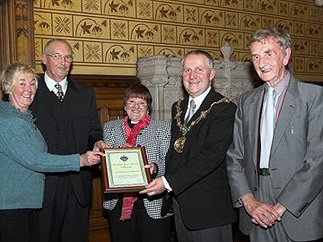 St. Clements Revd Lynn Connelly and friends