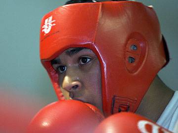 Boxing action