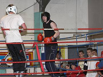 Boxing action