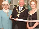 Mayoress, Beryl Wright, Mayor, Ashley Dearnley and Jenny McAlpine (Fizz)