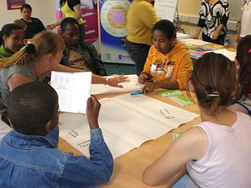 Youngsters discuss how their neighbourhoods could be improved