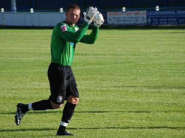 Rochdale's new keeper, James Spencer