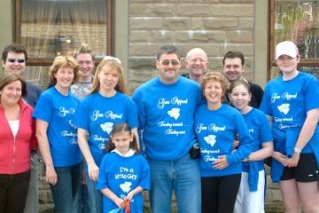 The GEM Appeal team outside The Oxford on Whitworth Road