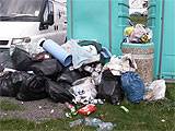 Fly-tipping near the White House pub in Littleborough