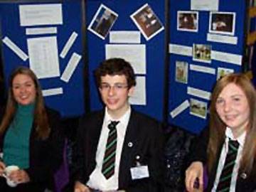 Students of Middleton Technology College involved in the School Council as part of the Healthy Schools initiative