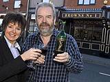 Graham Rawlinson and Julie Evans outside Brown’s No 1