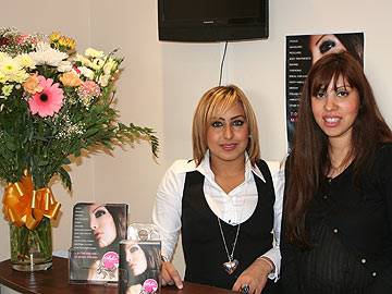 Ashi with Nighat Fatima of Ethnic Minority Business Support