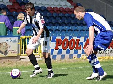 Man-of-the-match Le Fondre in possession once more