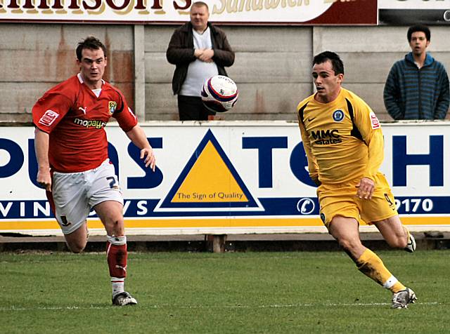 Dagnall goes on the attack once more.