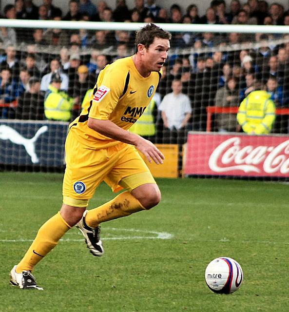 Ciaran Toner had a solid game in the Rochdale midfield.