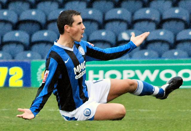 Adam Rundle celebrates his goal.