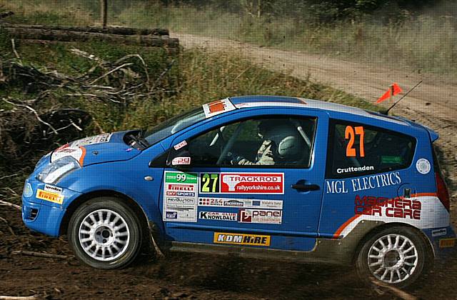 Joe Cruttenden in action in Yorkshire last weekend.