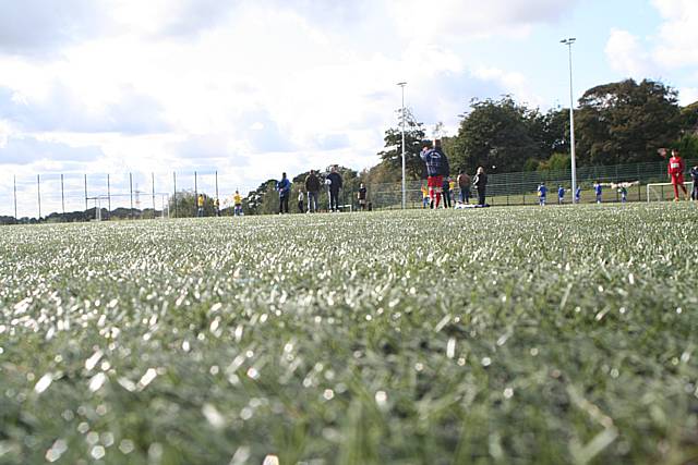 The new astroturf at Matthew Moss