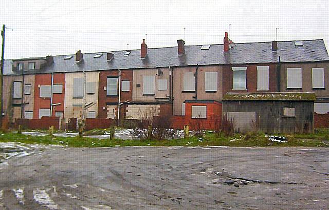 Derelict houses