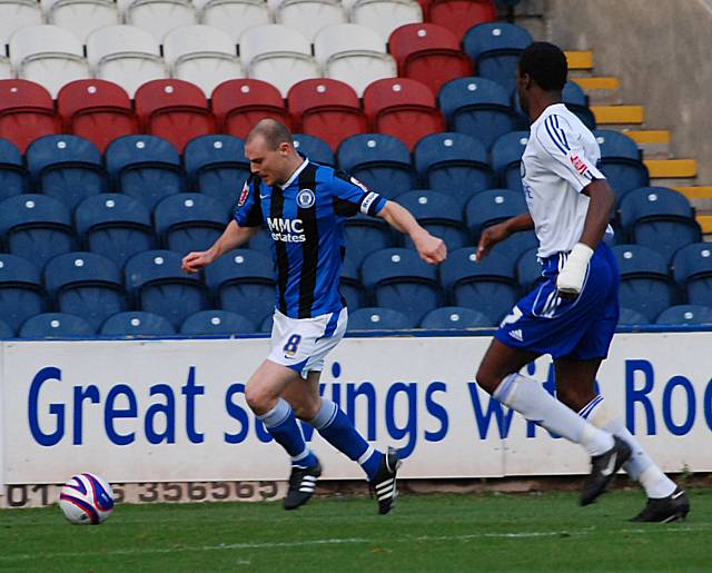 Gary Jones looks to get beyond Nat Brown.