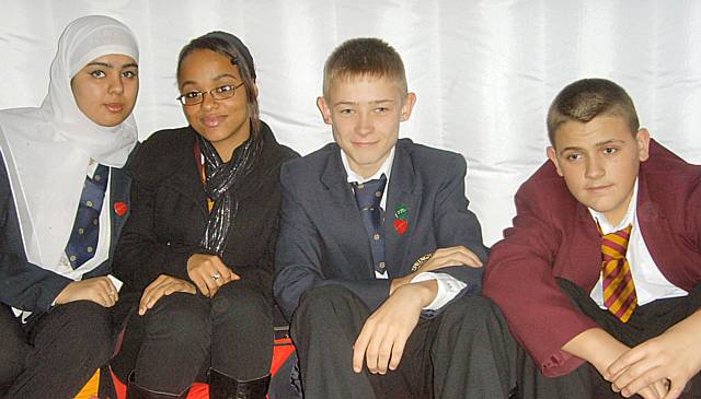 Students from Springhill High School got advice and guidance on local Diploma Qualifications.