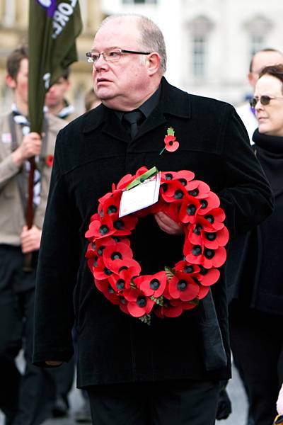 Service of Remembrance Rochdale Cenotaph 9 November 2008